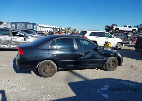 2005 Honda Civic Vp from USA, damaged, VIN 1HGES16335L024260